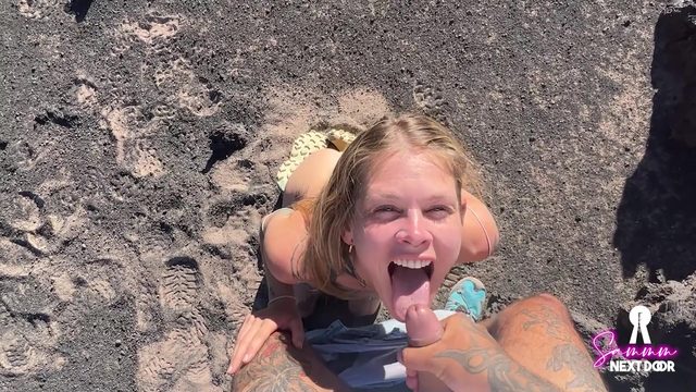 Парень показал мне не только как извергается вулкан, но и его сперма